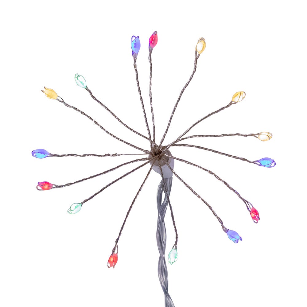 Kurt Adler 75-Light Cluster Burst Multi-Color Superbright LED Light Set