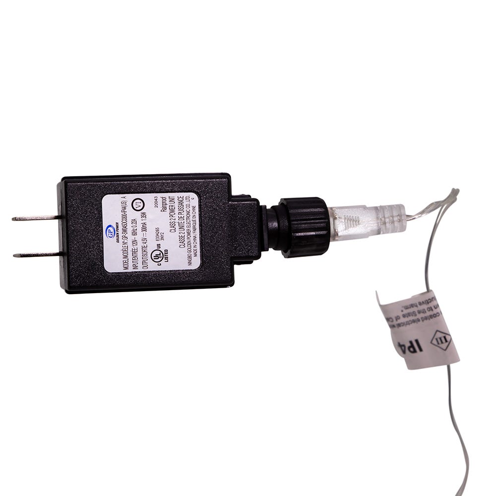 Kurt Adler 12.2-Inch Tinsel Star Tree Topper with Warm White LED Lights