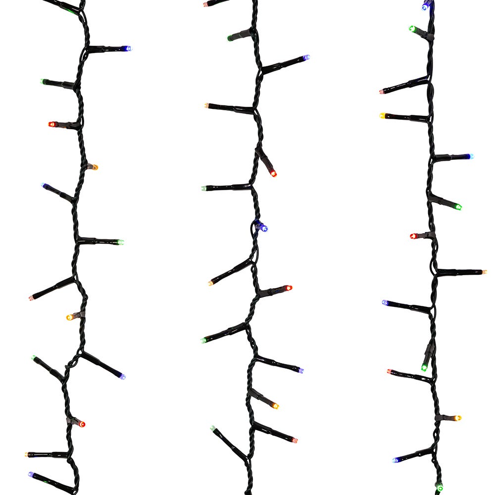 Kurt Adler 600-Light 49-Foot Multi-Color LED Rice Light Set