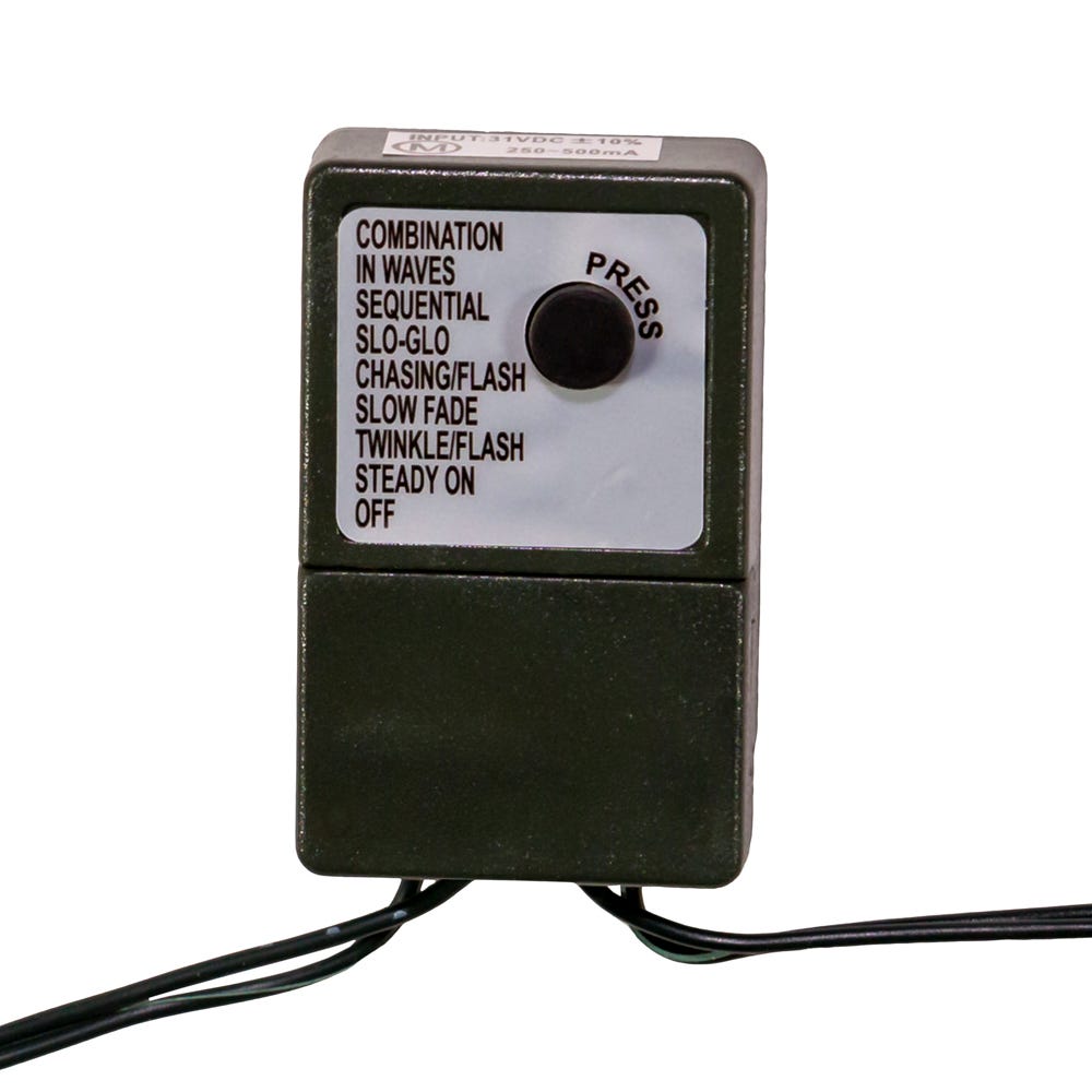 Kurt Adler 600-Light 49-Foot Warm White LED Rice Light Set