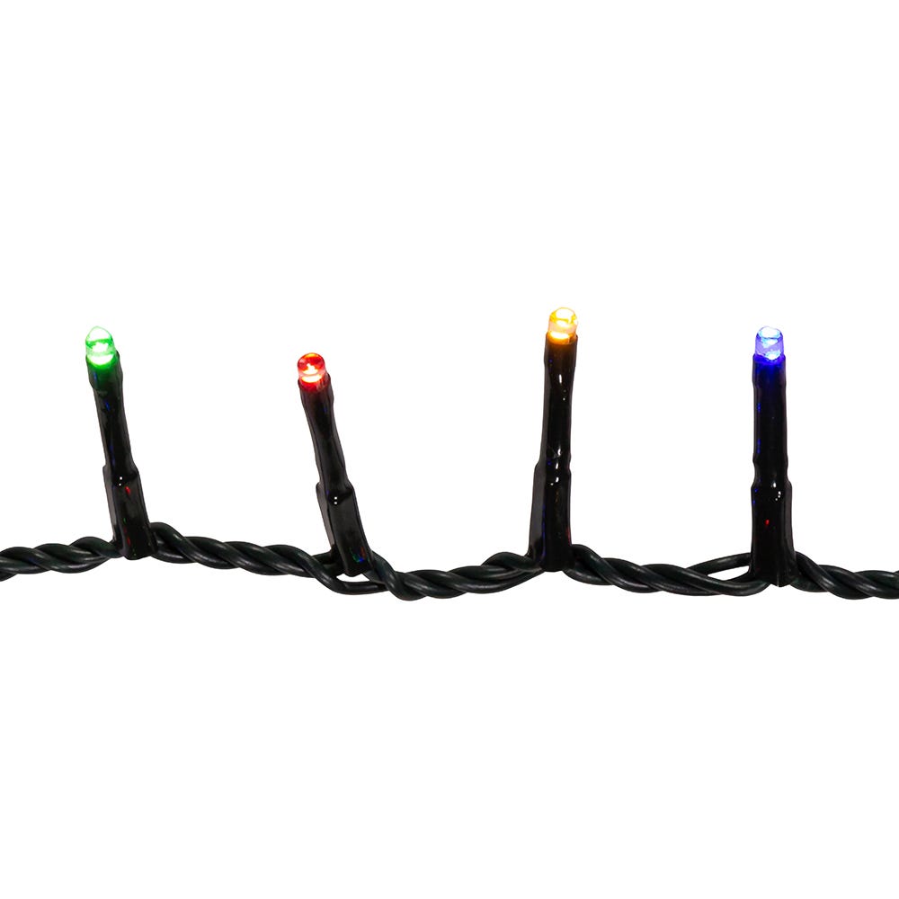 Kurt Adler 1200-Light 98-Foot Multi-Color LED Rice Light Set