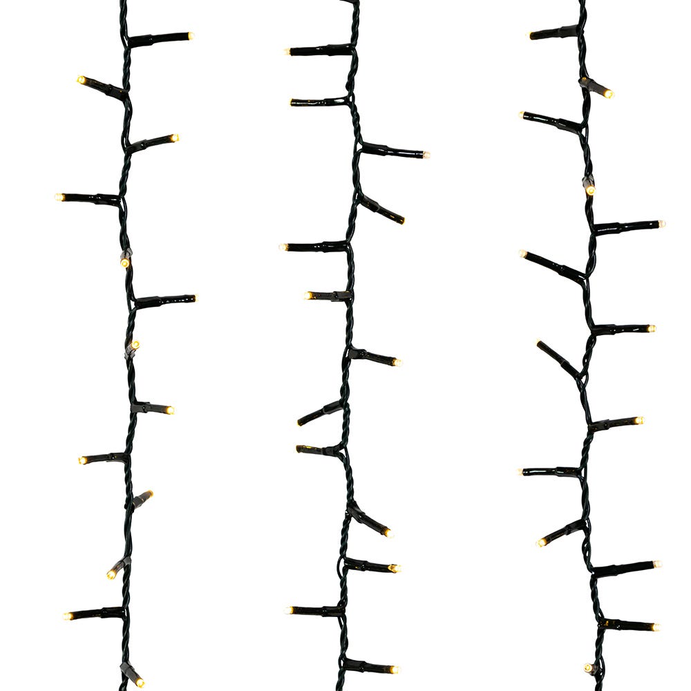 Kurt Adler 1800-Light 148-Foot Warm White LED Rice Light Set