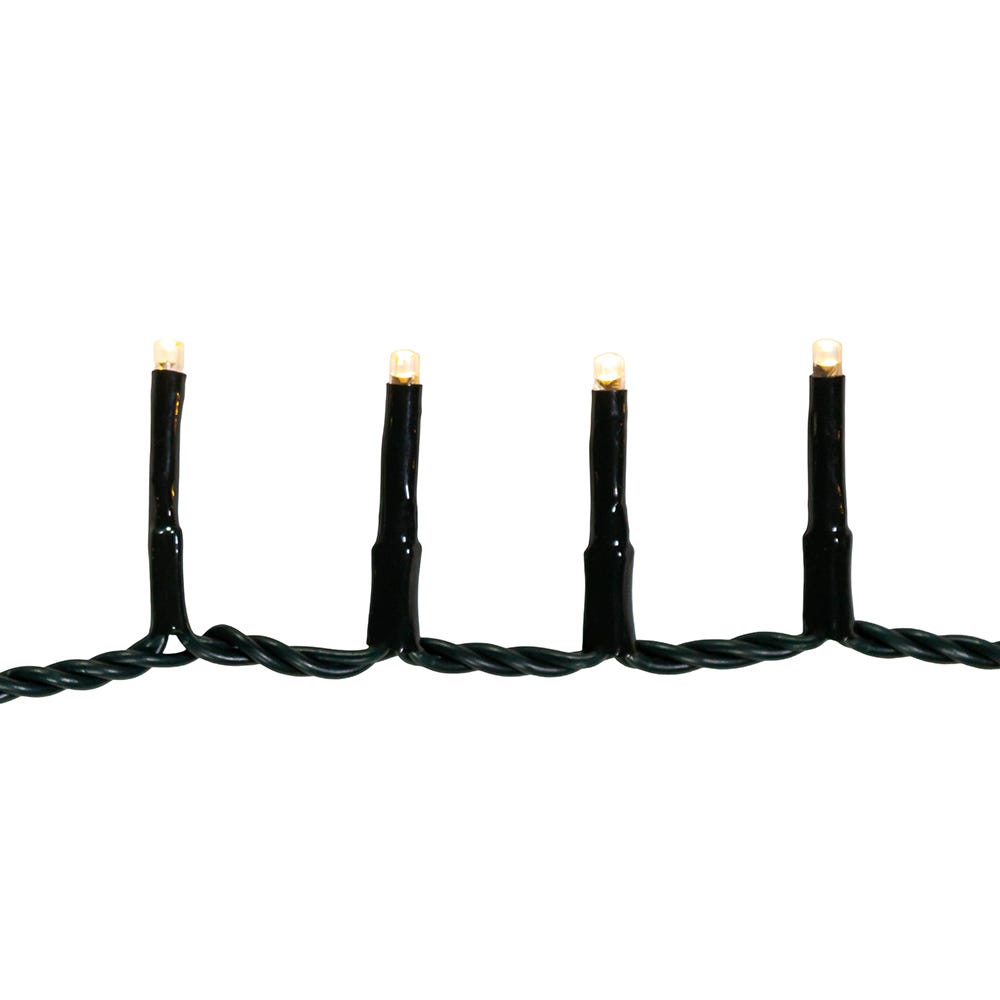 Kurt Adler 1800-Light 148-Foot Warm White LED Rice Light Set