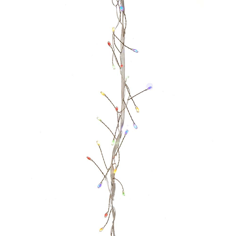 Kurt Adler 294-Light 20 Drop Dual Color LED Icicle Set