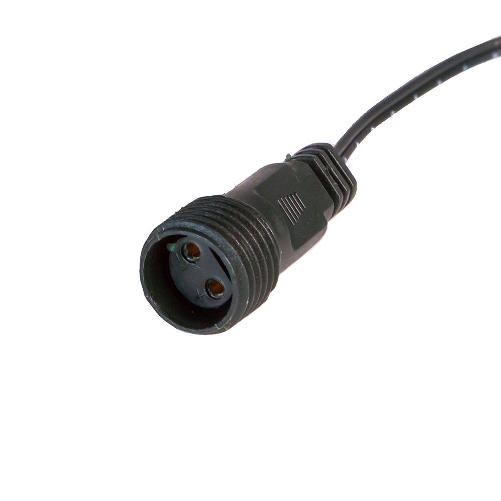 Kurt Adler 480-Light 16-Foot Connectable Multi-Colored LED Cluster Garland