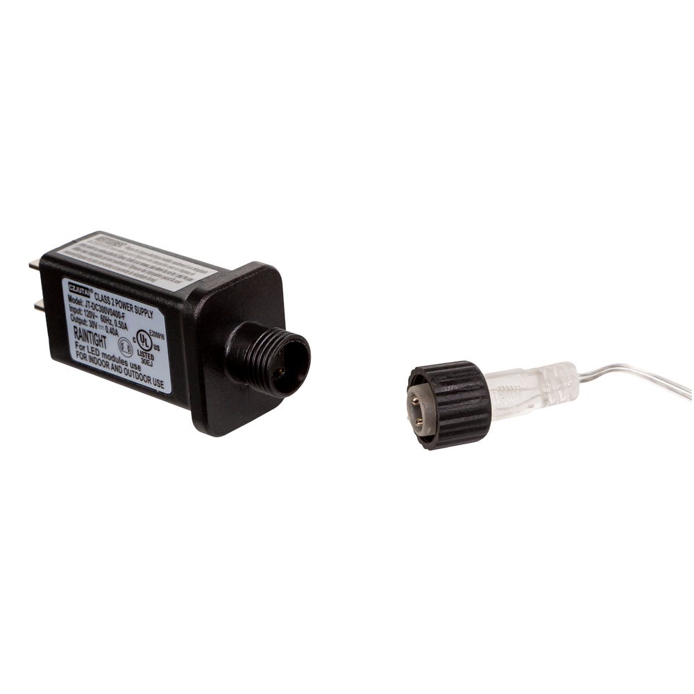 Kurt Adler 480-Light 15.7-Foot RGB LED Connectable Cluster Garland