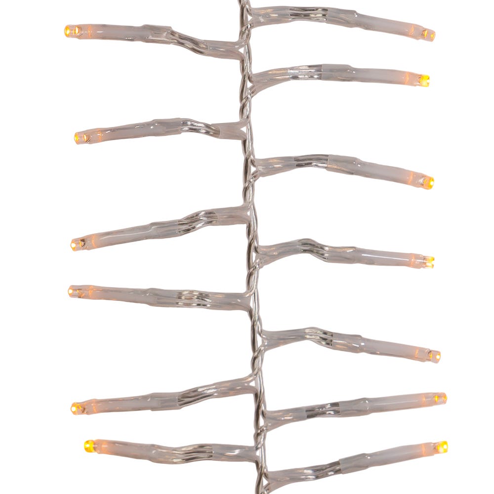 Kurt Adler 1000-Light 32.8-Foot Classic Warm White LED Cluster Garland