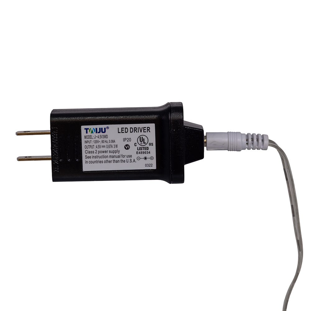 Kurt Adler 13.4 Inch Gold Glitter Polaris Projector Tree Topper