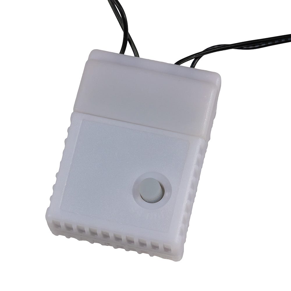 Kurt Adler 49-Foot 600-Light RGB LED Multifunction Rice Lights with Remote