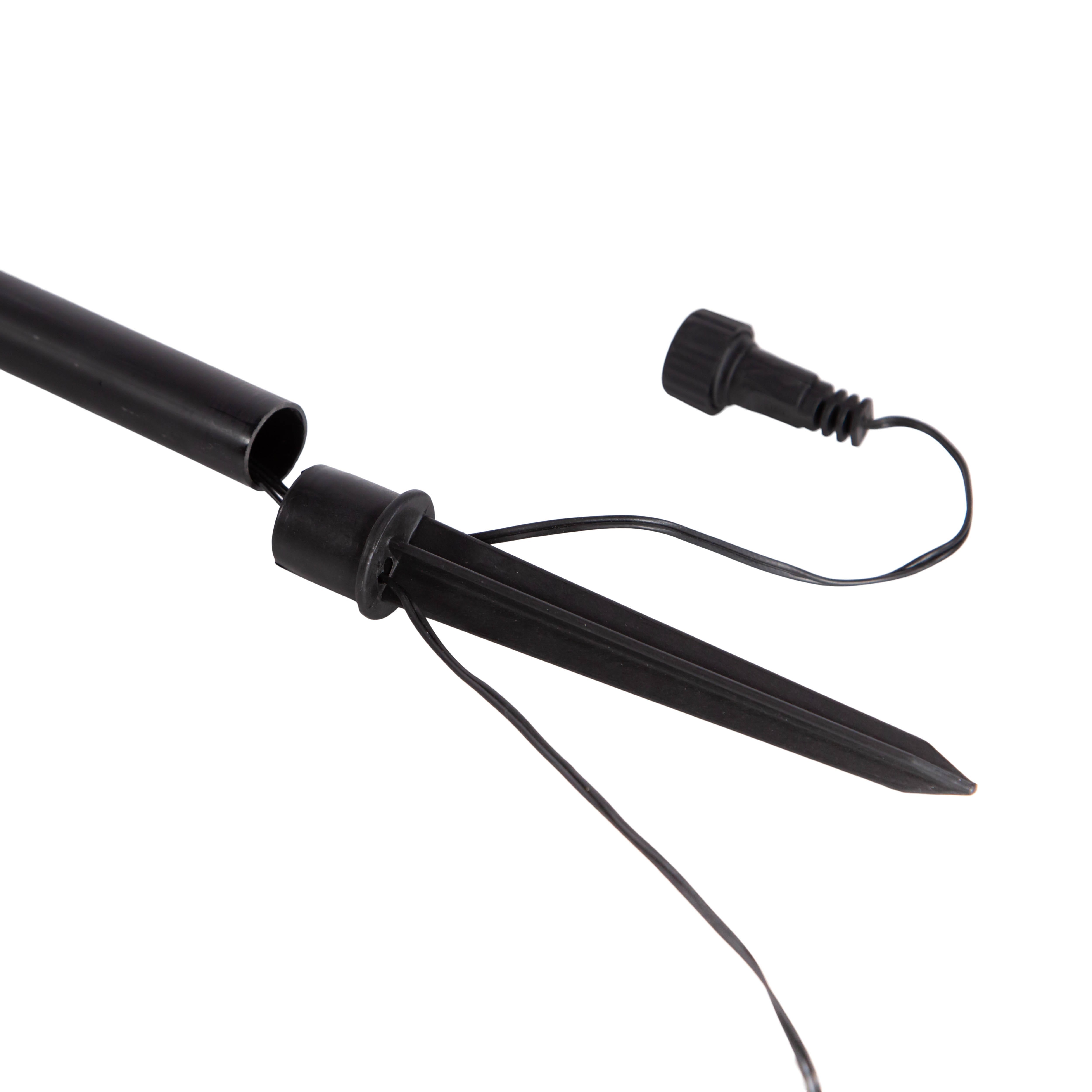 Kurt Adler 26-Inch Multi-Color LED Snowflake Yard Stake Set