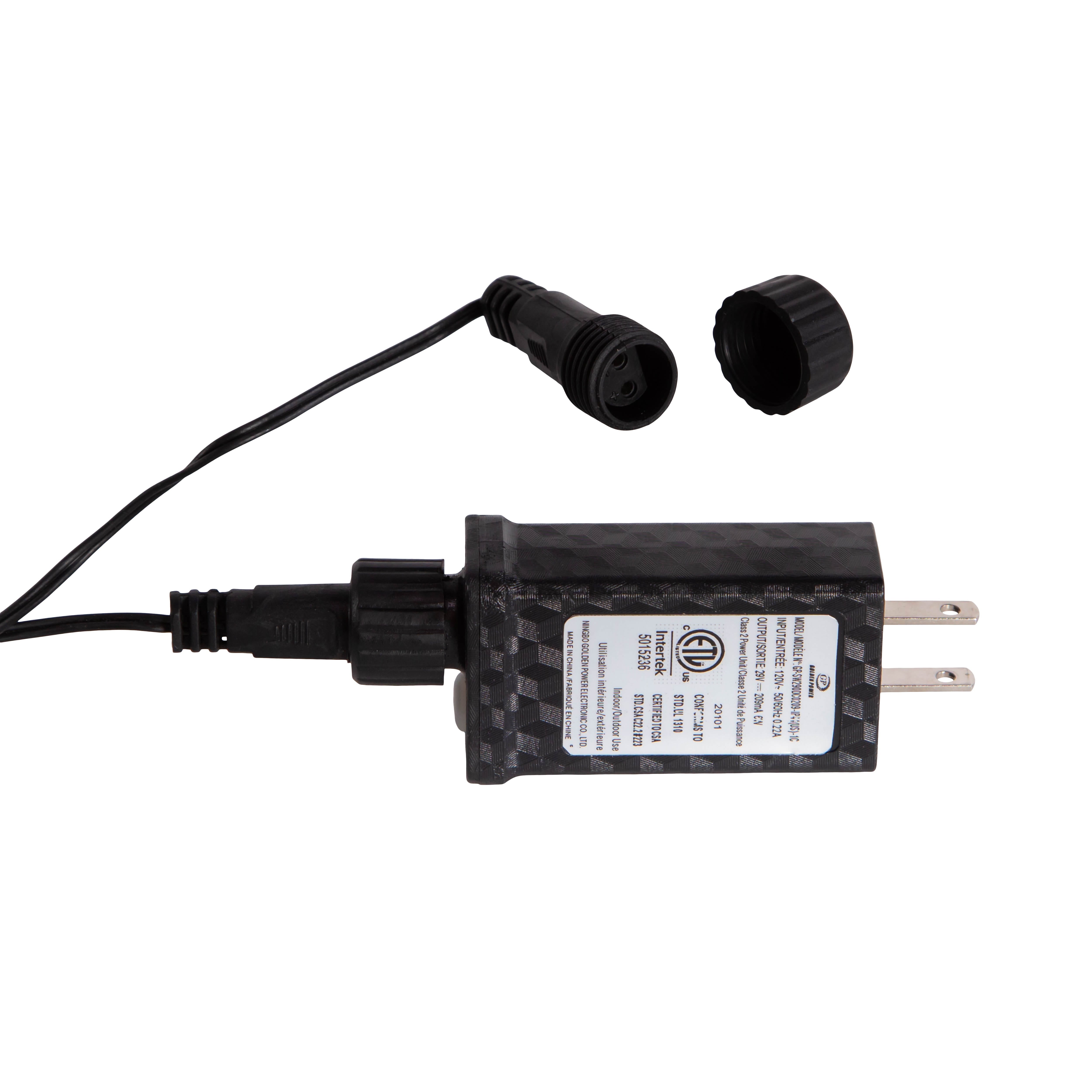 Kurt Adler 26-Inch Multi-Color LED Snowflake Yard Stake Set