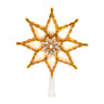 Kurt Adler 10-Inch 18-Light LED Multifunction 8-point Star Treetop