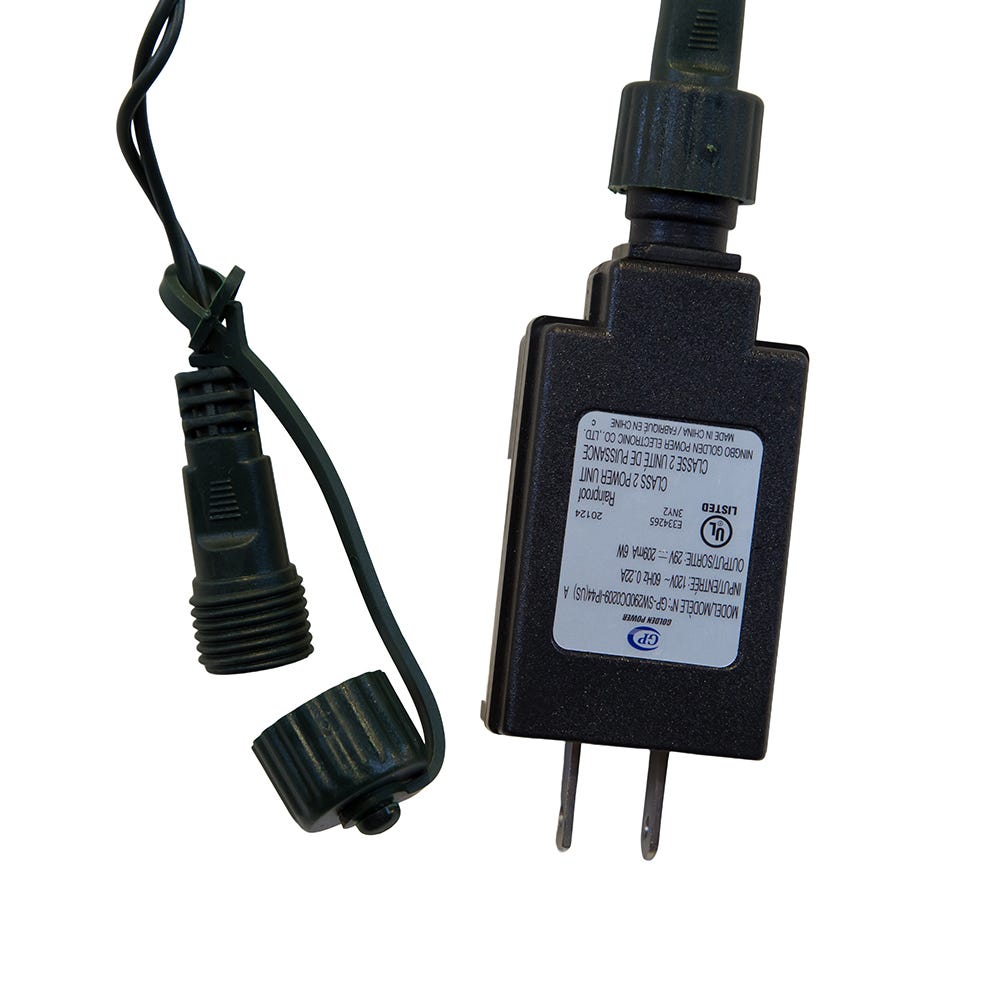 Kurt Adler vibrant UL 20-Light Multicolor G40 Faceted LED Light Set