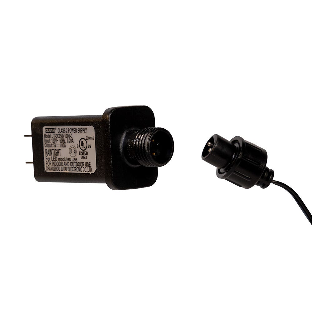 Kurt Adler 10.5-Inch 30-Light Warm White LED Fairy Light 5-Point Star Tree Topper