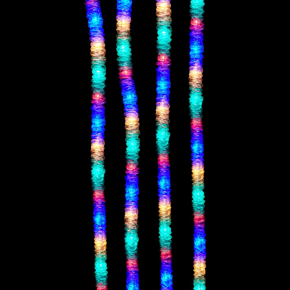 Kurt Adler 24-Foot 228 Multicolor LED Strip Lights