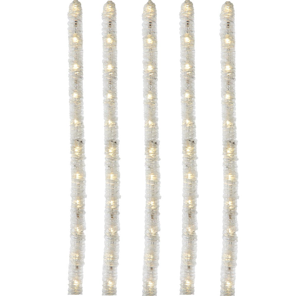 Kurt Adler 24-Foot 228 Warm White LED Strip Lights