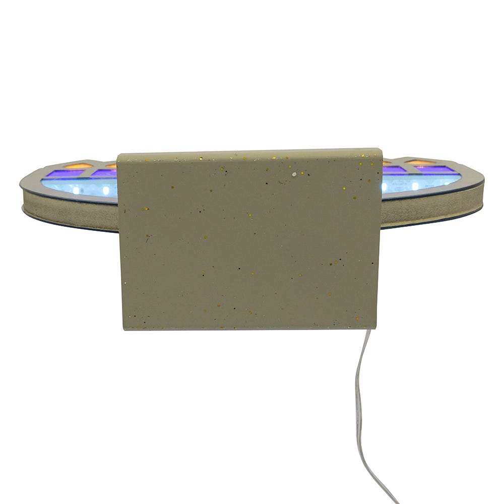 Kurt Adler 9.84-Inch Menorah Infinity Light