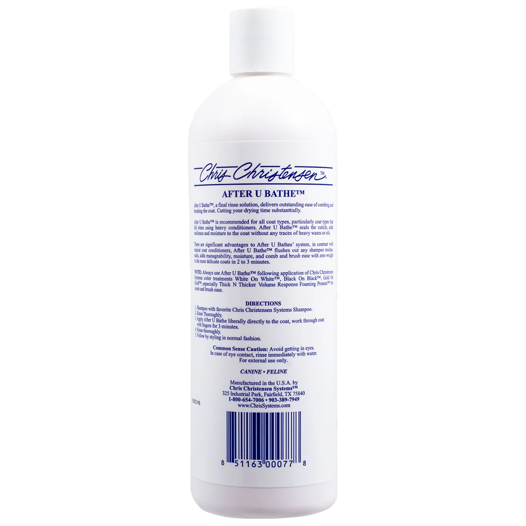 After U Bathe Rinse 16oz by Chris Christensen