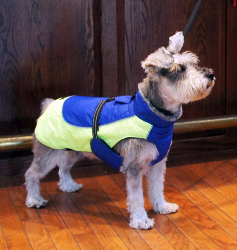 Alpine All-Weather Dog Coat - Beige Plaid