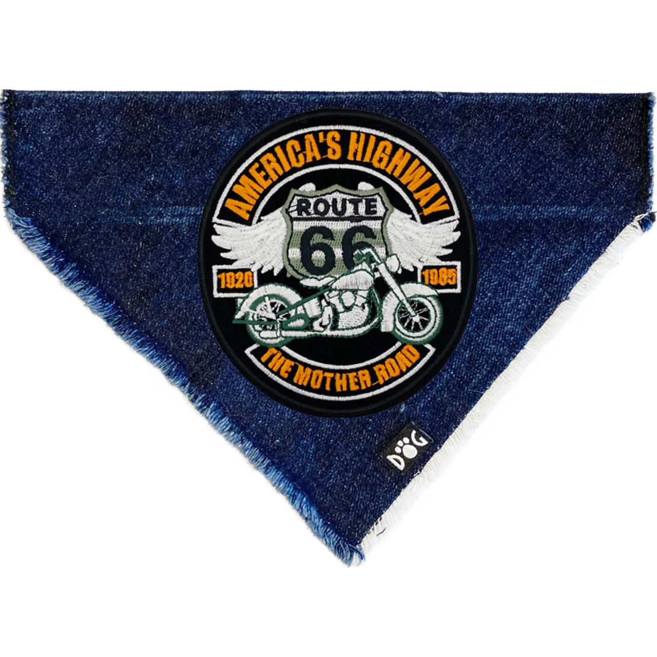 America's Highway Denim Bandana