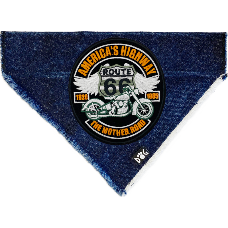 America's Highway Denim Bandana