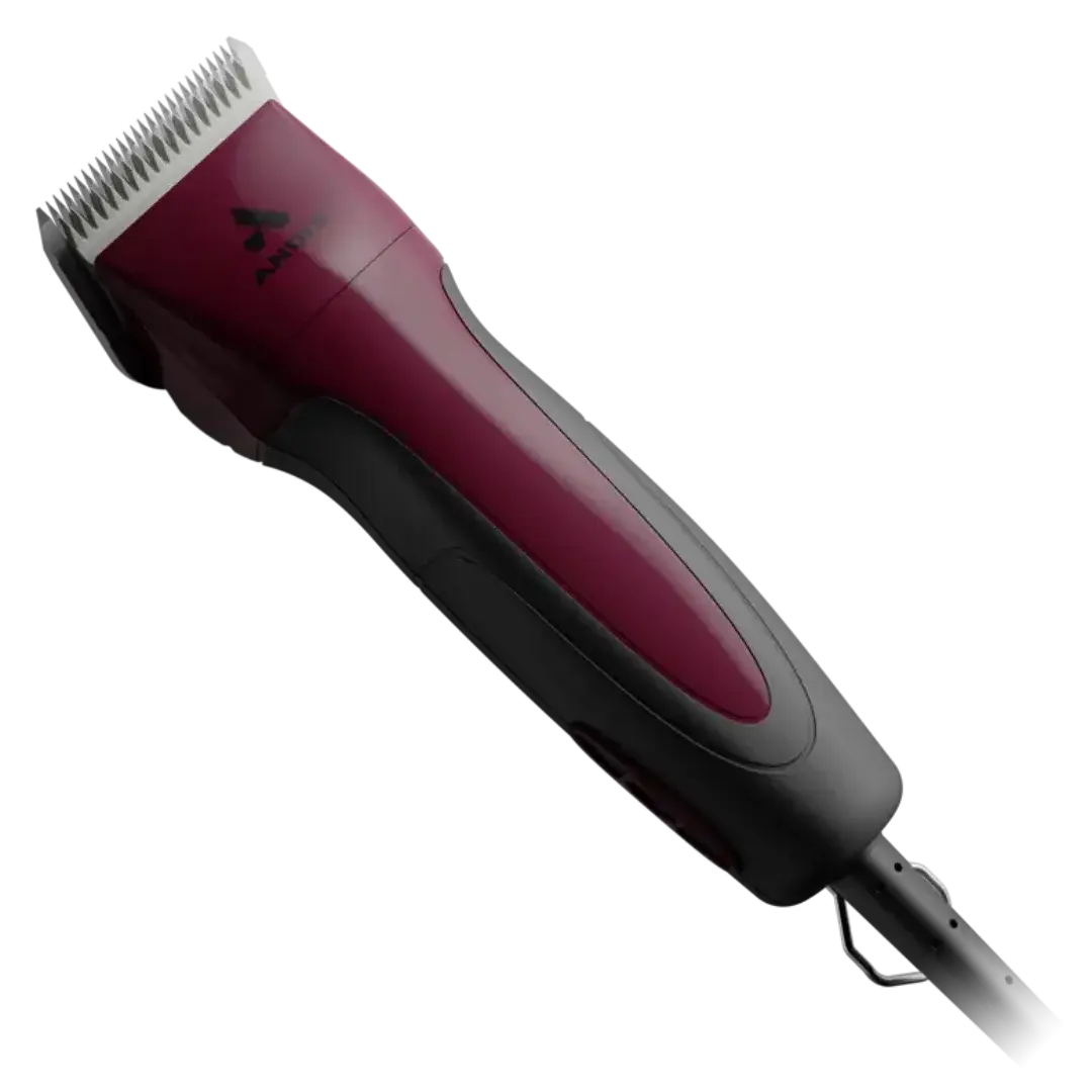 Andis Excel 5-Speed Detachable Blade Clipper Burgundy