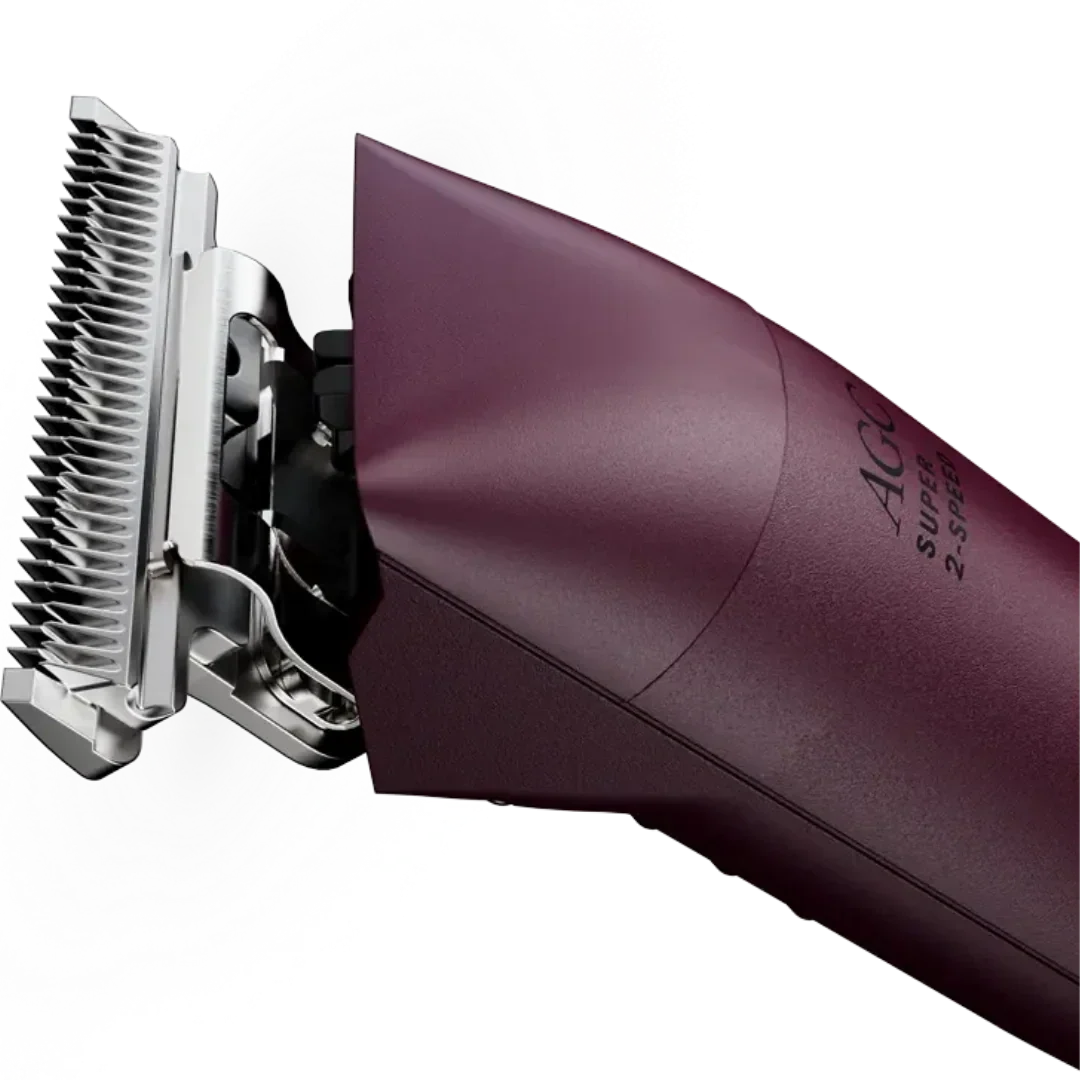 Andis AGC Super 2-Speed Clipper Maroon with T-84 Detachable Blade