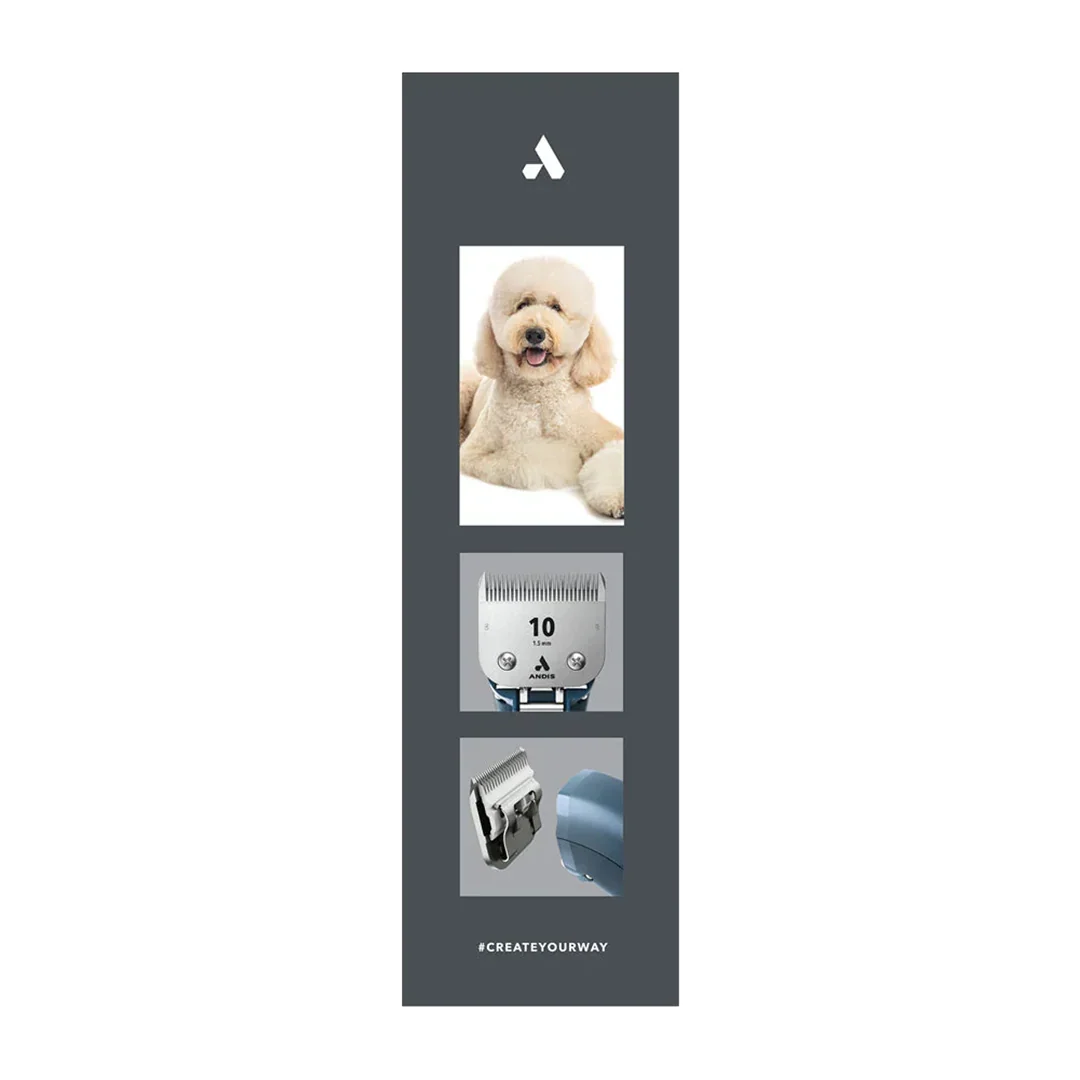 Andis Dog Emerge Clipper Blue