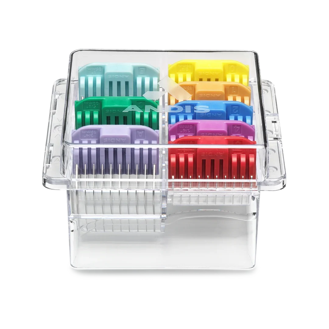Andis ProClip 5-in-1 Green Clipper with Free 8Pc Comb Attachment Set