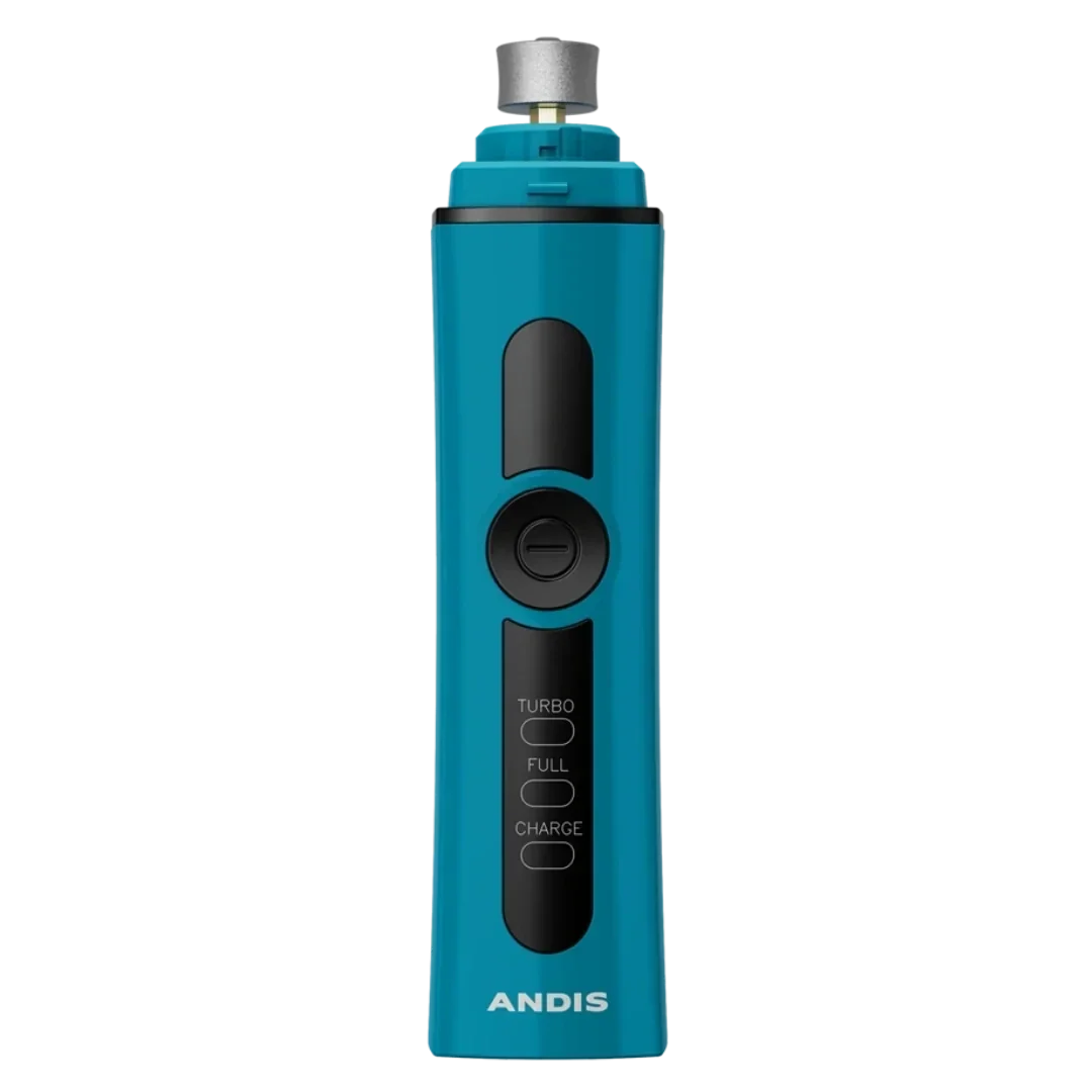 Andis Cord/Cordless Nail Grinder Blue