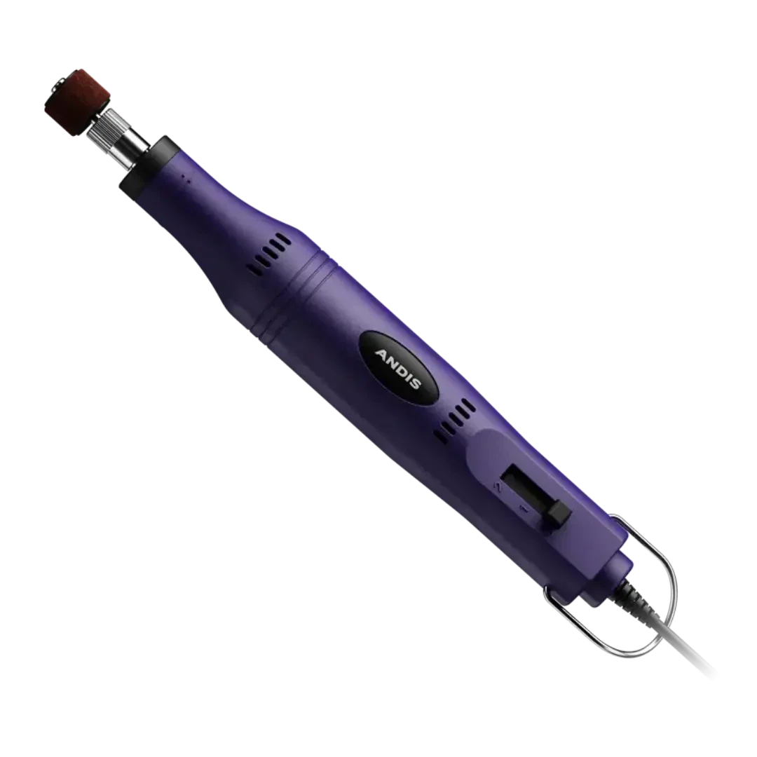 Andis Easy Clip 2 Speed Nail Grinder Purple