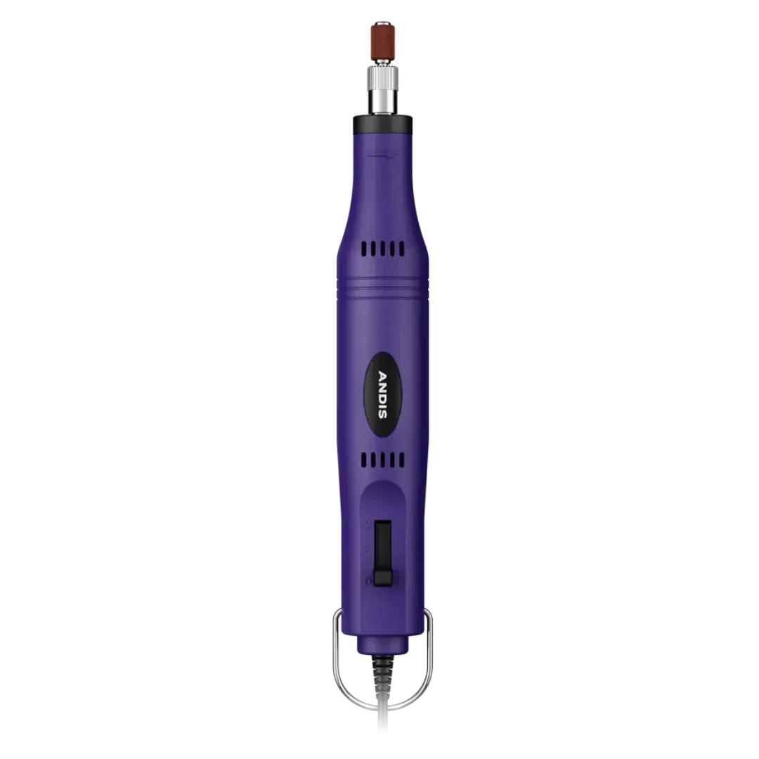 Andis Easy Clip 2 Speed Nail Grinder Purple