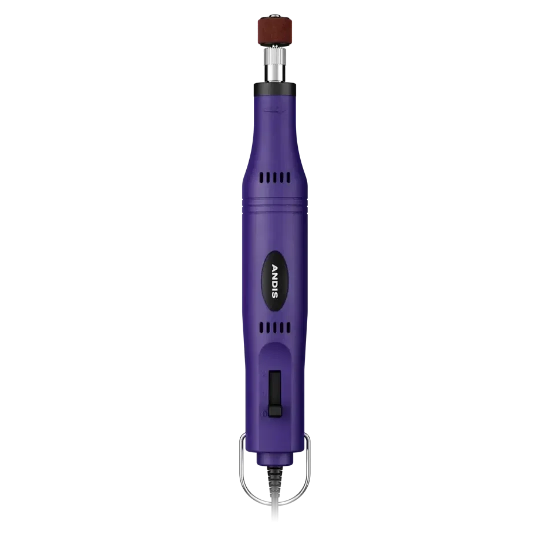 Andis Easy Clip 2 Speed Nail Grinder Purple