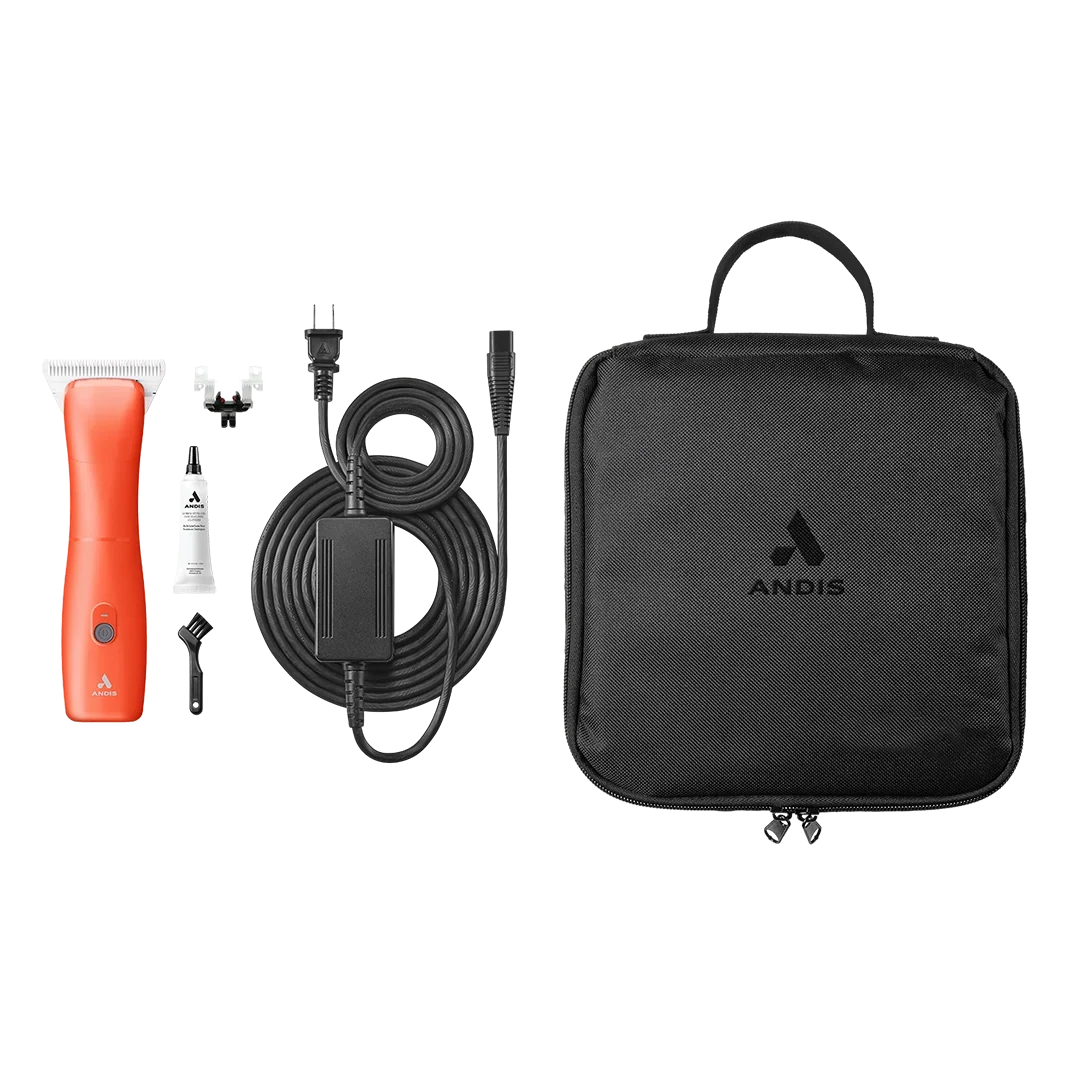 Andis Dog Emerge Clipper Orange with Wide 30 Blade