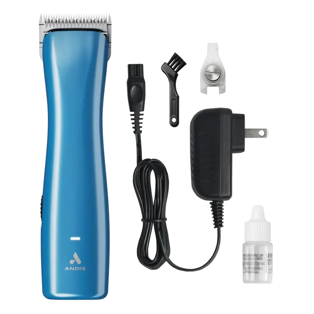 Andis Dog Emerge Lite Clipper Blue with Free Large Nail Clipper