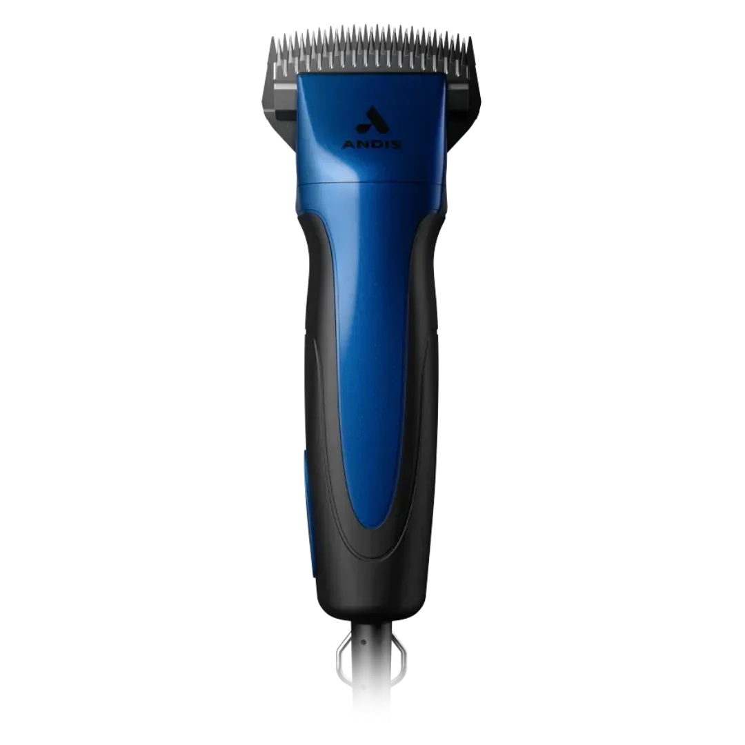 Andis Excel 5-Speed Clipper with Super Blocking Blade Indigo Blue