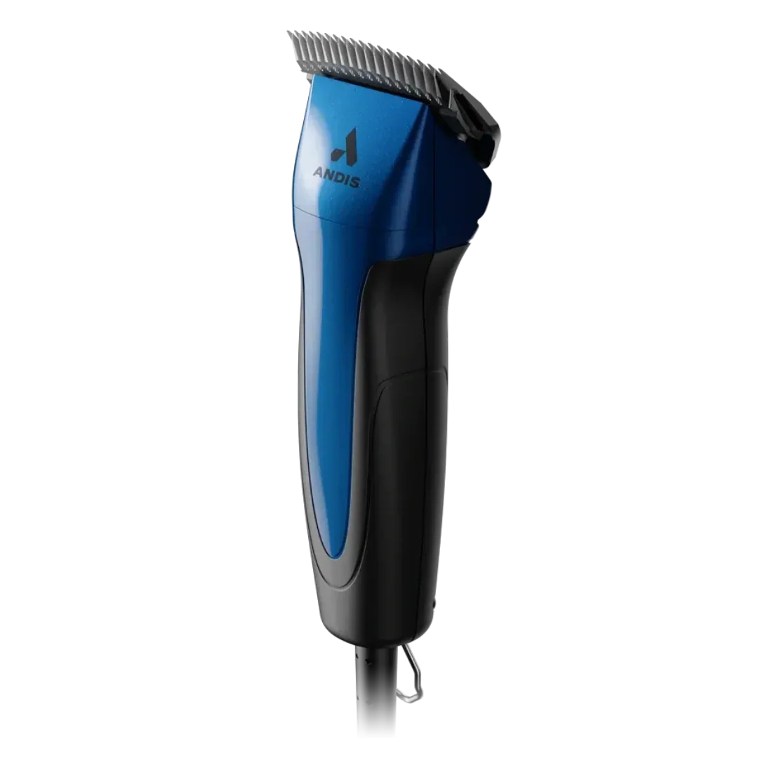 Andis Excel 5-Speed Clipper with Super Blocking Blade Indigo Blue