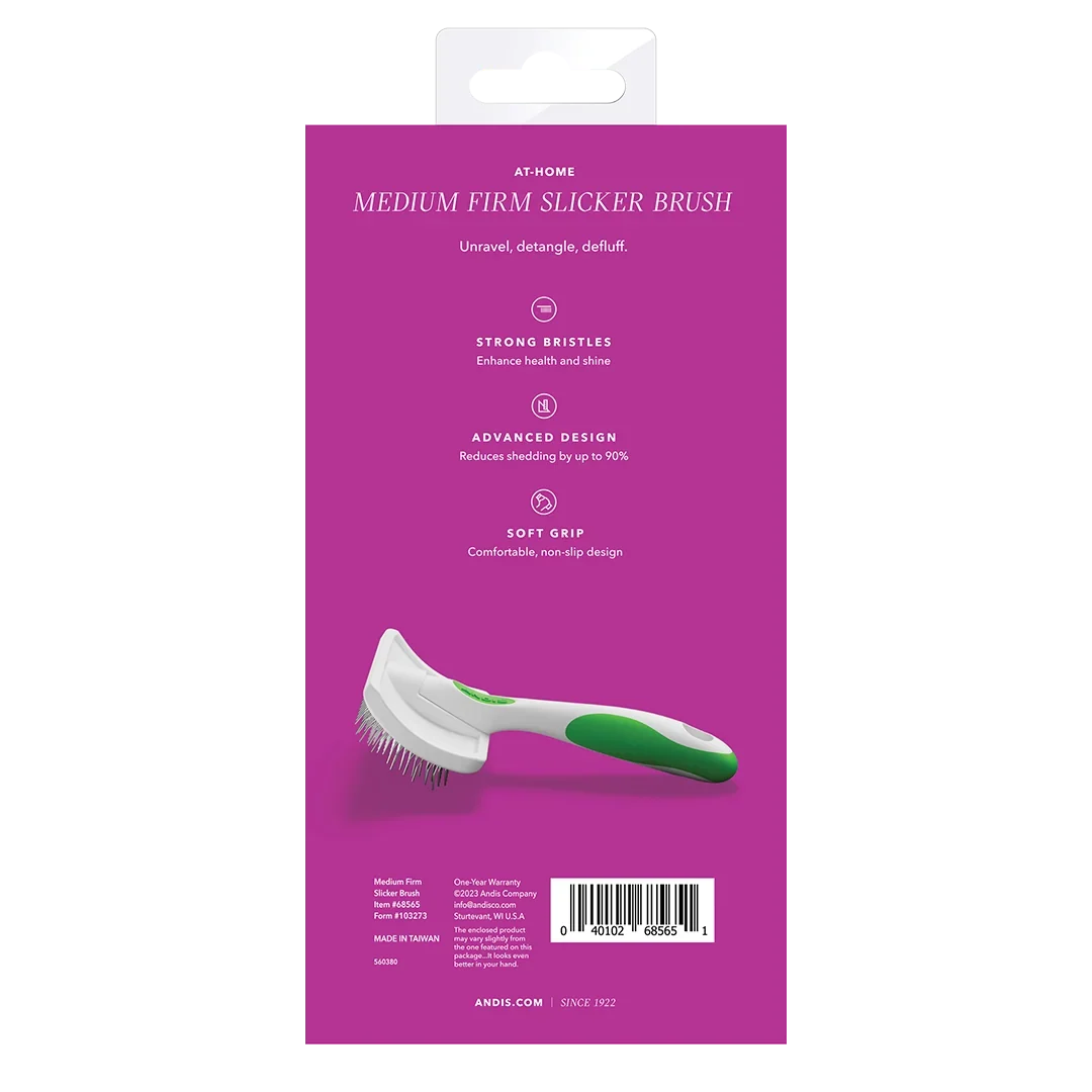 Andis Dog Medium Firm Slicker Brush