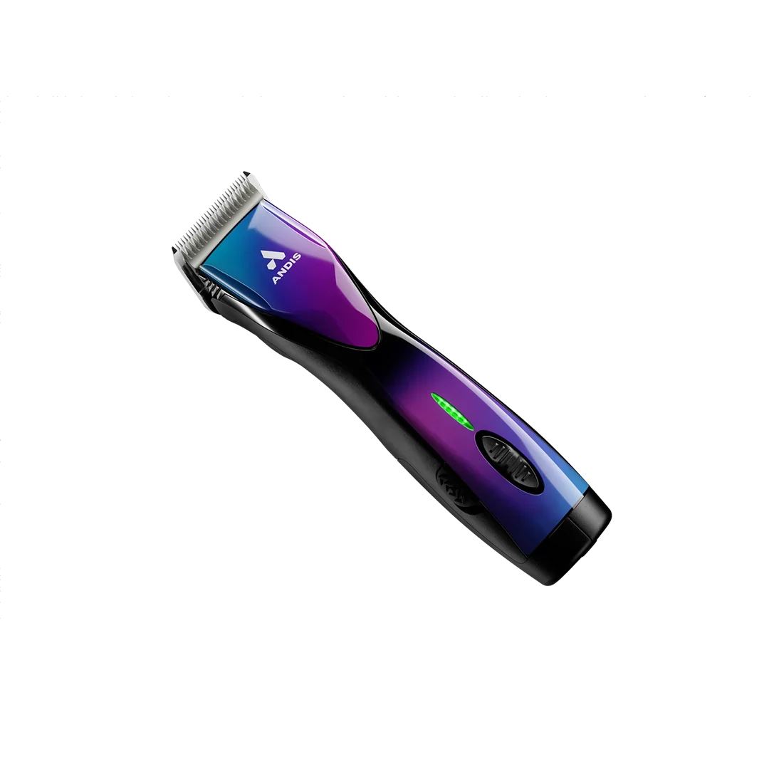Andis Dog Pulse ZR II Purple Clipper with 4FW and 5FW Blades