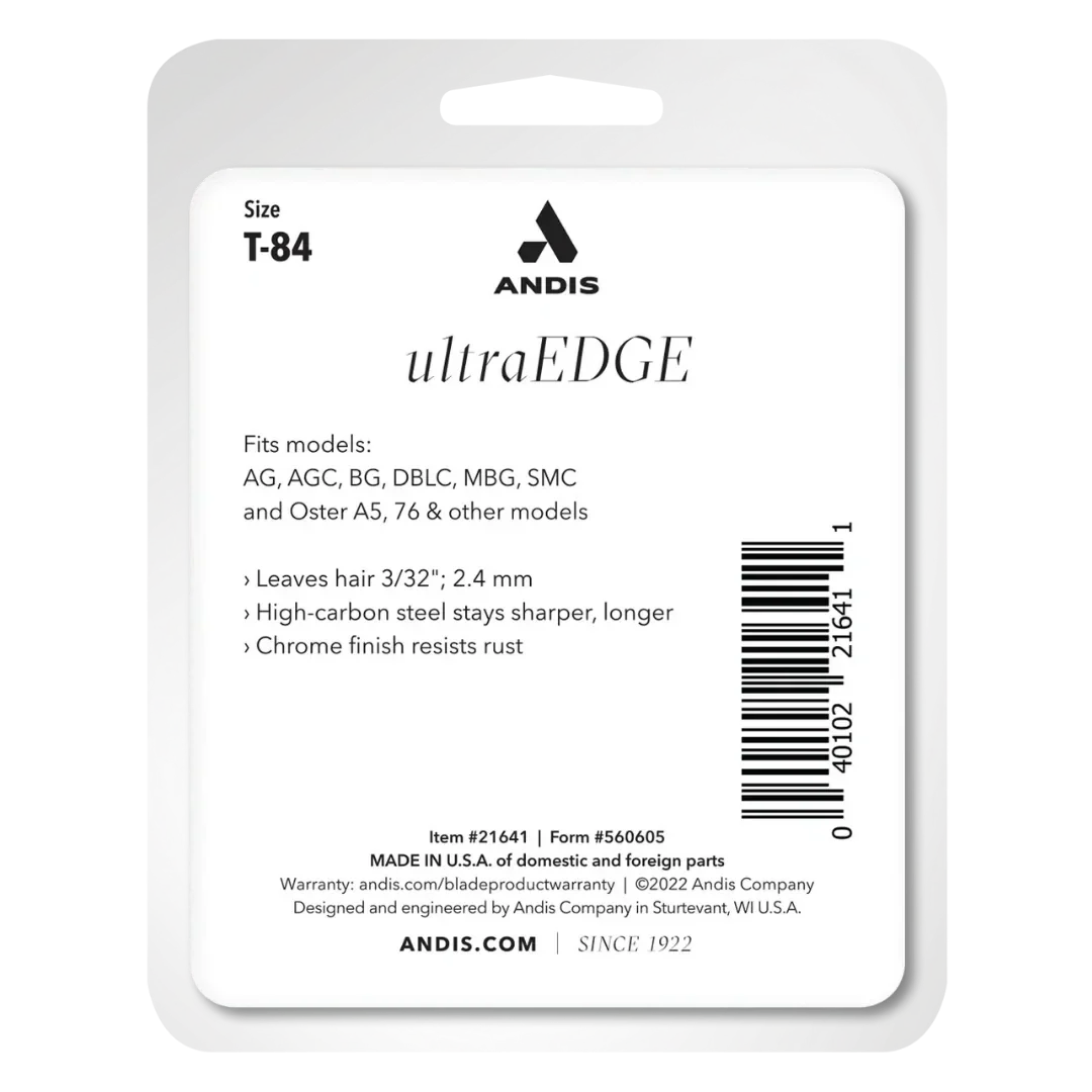 Andis #T-84 UltraEdge Detachable Blade