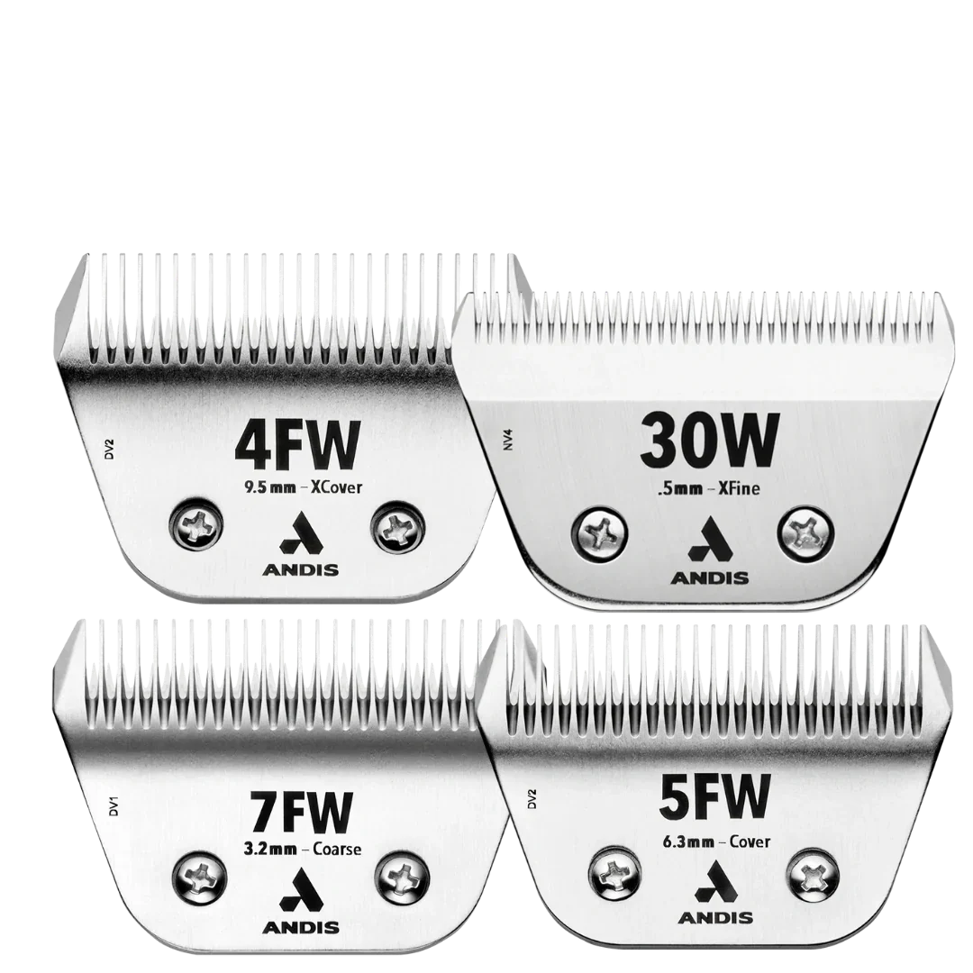 Andis CeramicEdge Wide Blade Set of 4
