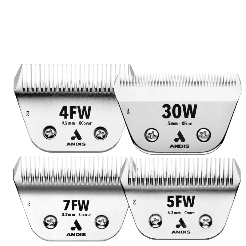 Andis CeramicEdge Wide Blade Set of 4