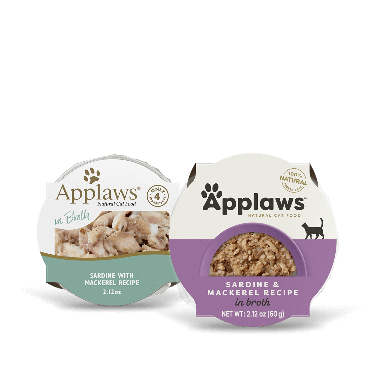 Applaws Sardine & Mackerel in Broth Wet Cat Food (2.12oz)