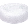 Arctic Shag Donut Bed