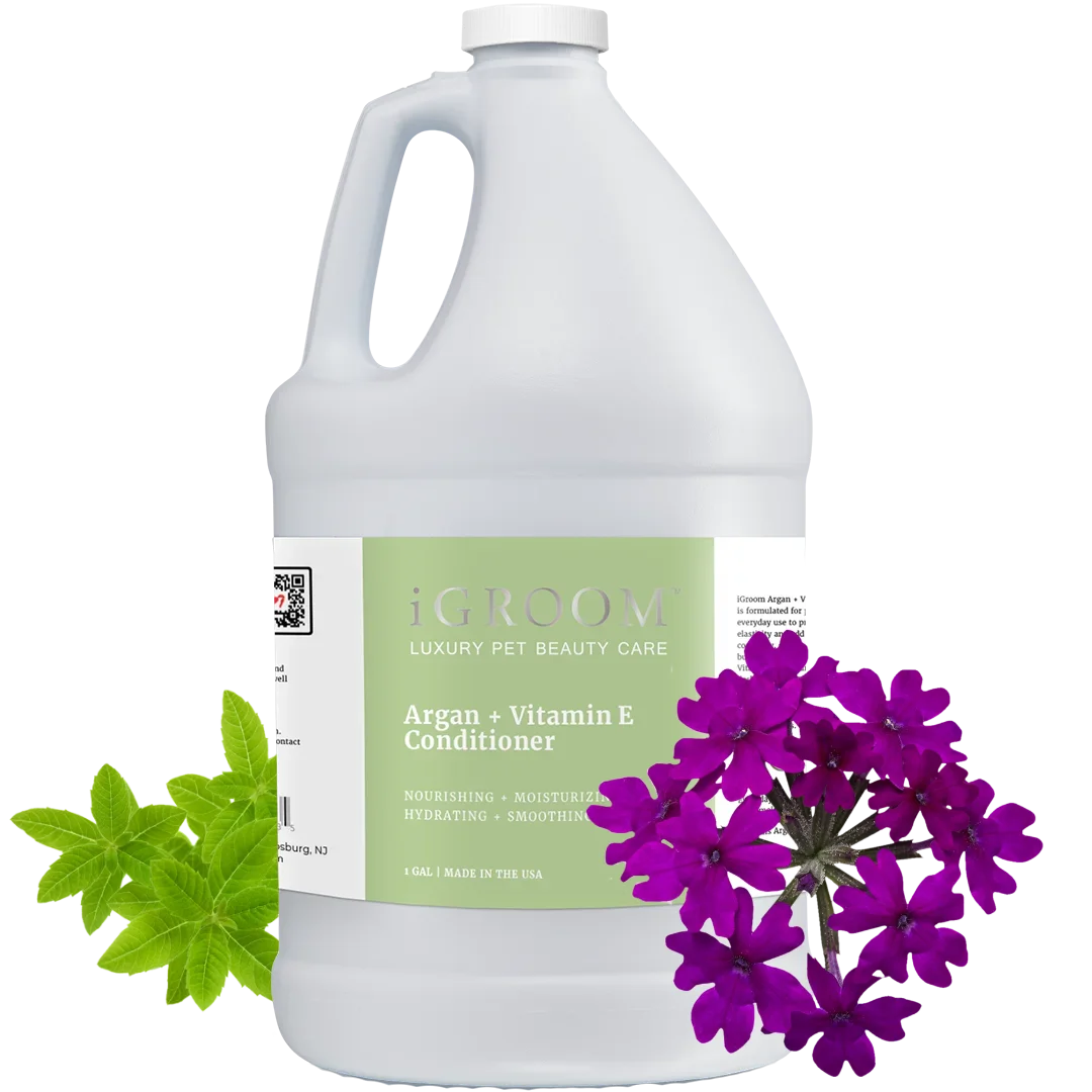 Argan and Vitamin E Conditioner Gallon by iGroom
