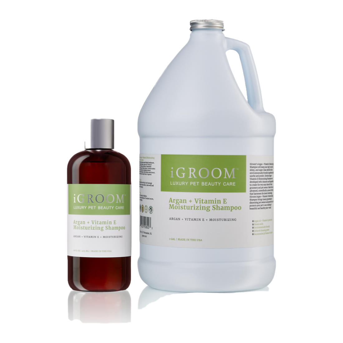 Argan and Vitamin E Shampoo 16oz by iGroom