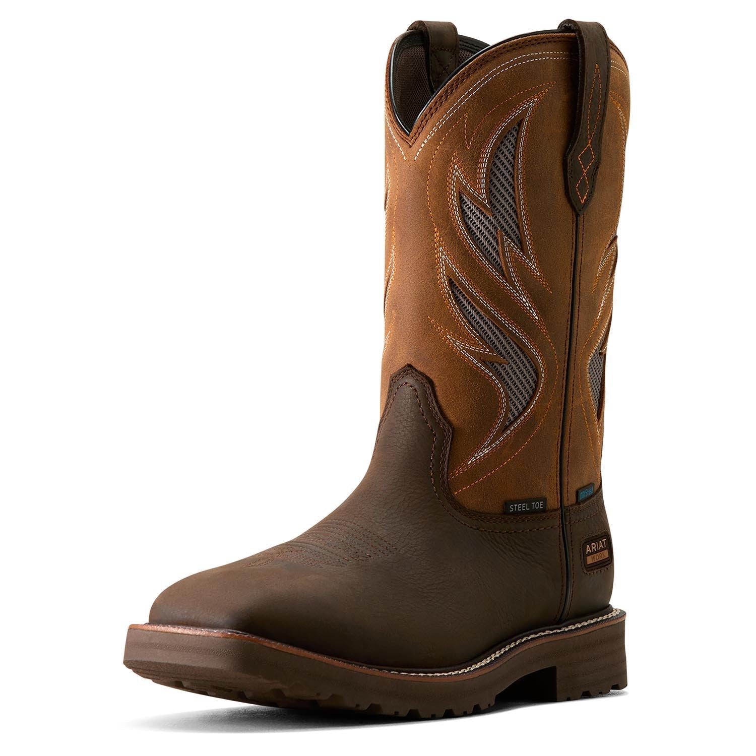 Ariat Mens Activator VentTek Waterproof Steel Toe Work Boot