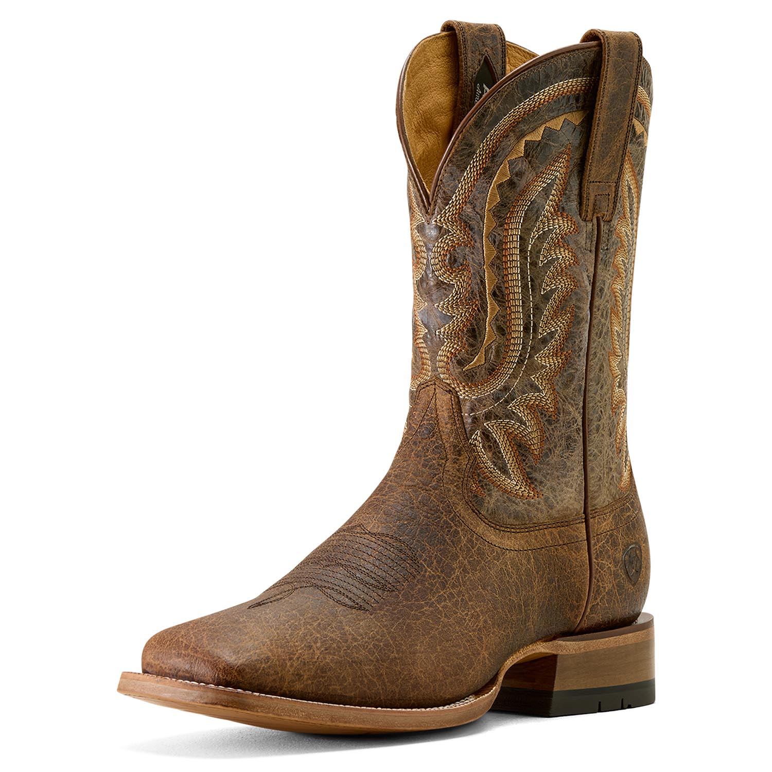 Ariat Mens Rock Ridge Wide Square Toe Western Boots