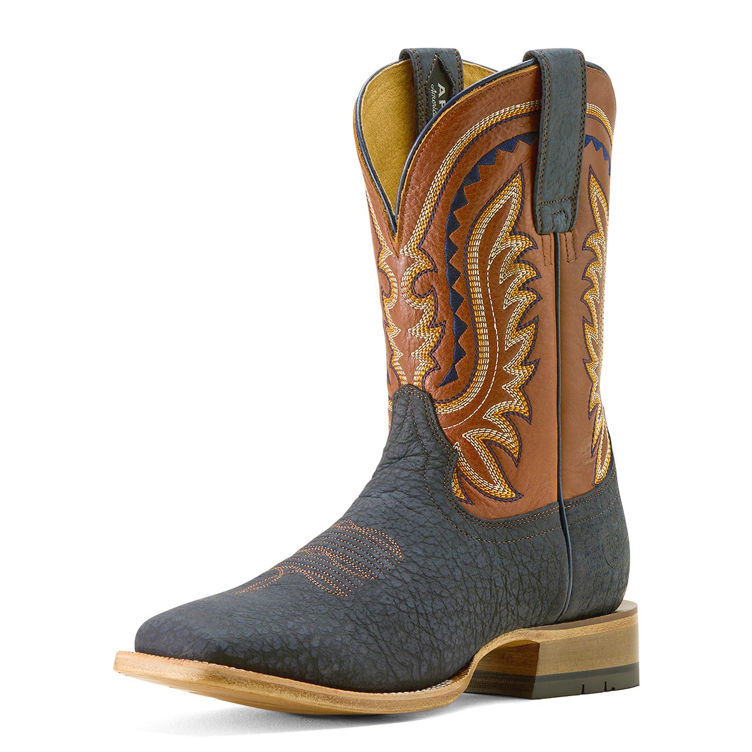 Ariat Mens Rock Ridge Wide Square Toe Western Boots