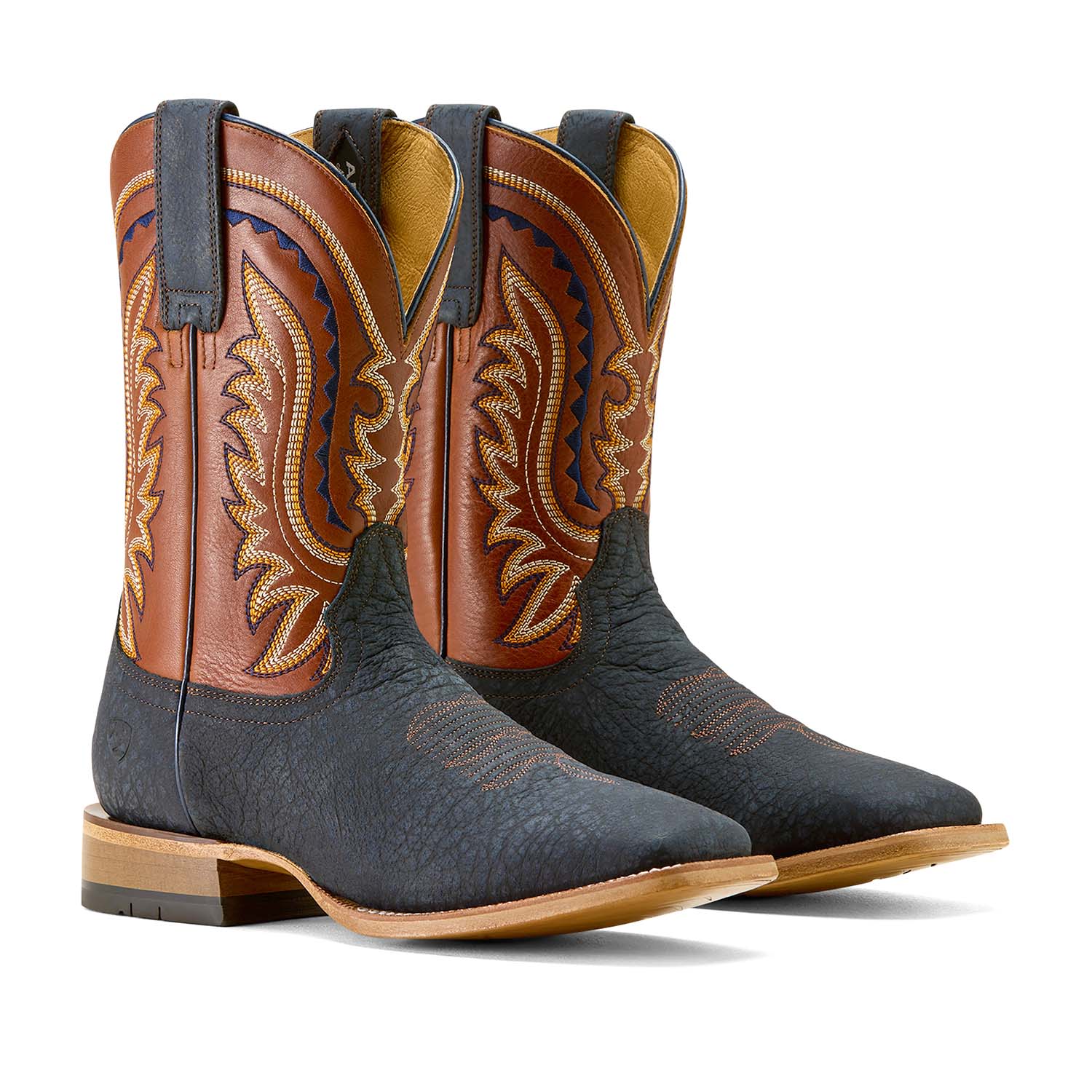 Ariat Mens Rock Ridge Wide Square Toe Western Boots